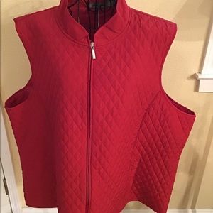 Jane Ashley 3X quilted vest